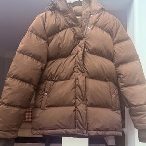 Quince Brown Puffer Jacket